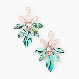 Kendra Scott Tawny Stud Earrings Rose Gold…